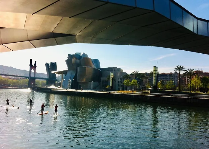 Espectacular Con Vistas A La Ria Bilbao